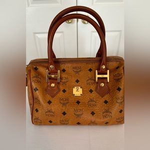 Vintage MCM small Boston Bag